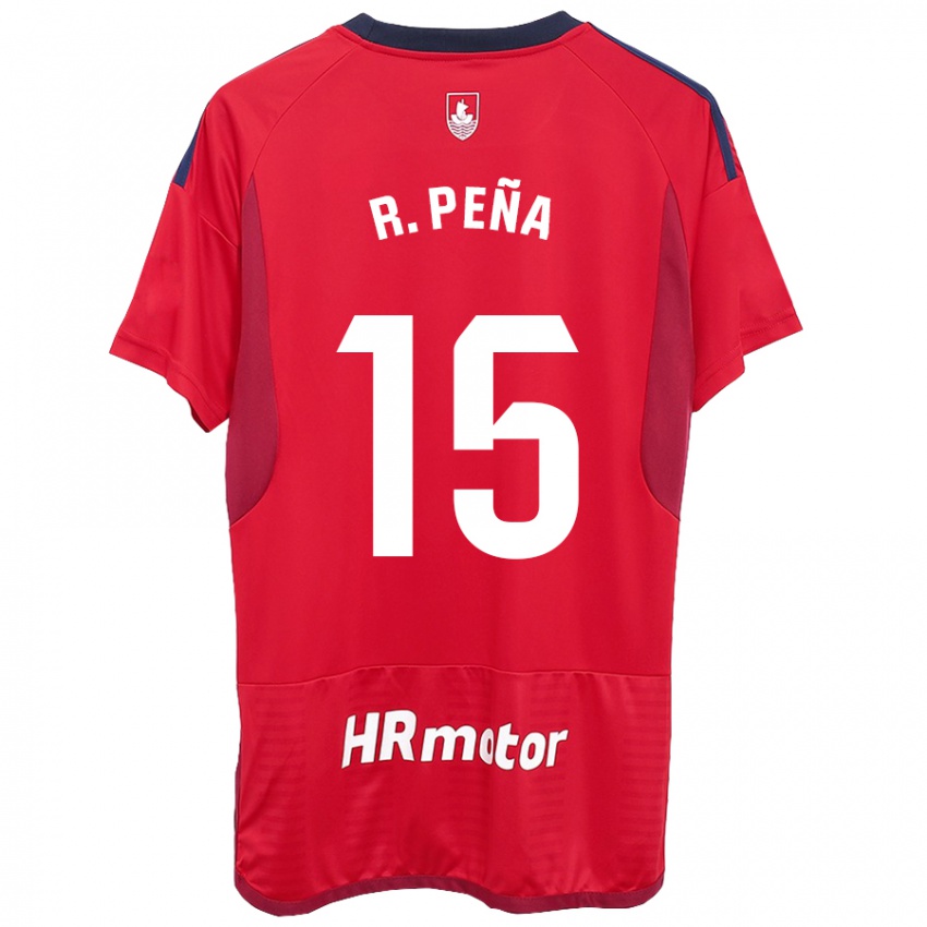 Męski Ruben Pena #15 Czerwony Domowa Koszulka 2023/24 Koszulki Klubowe