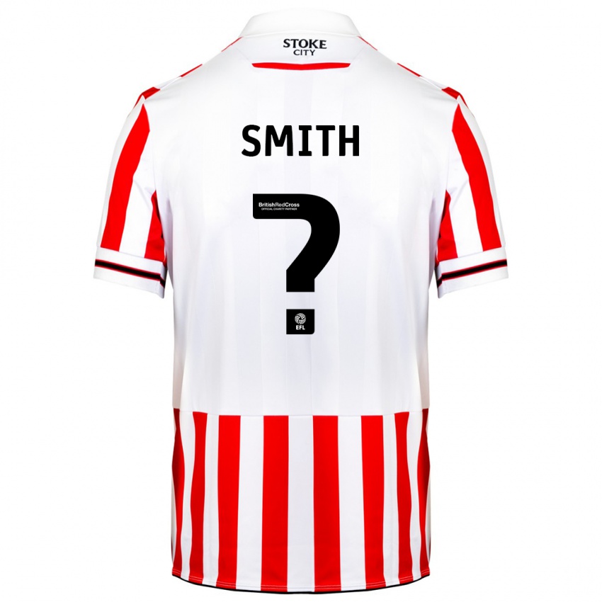 Męski William Smith #0 Czerwony Biały Domowa Koszulka 2023/24 Koszulki Klubowe
