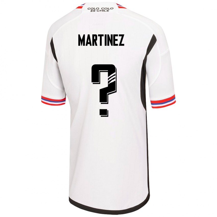 Męski Ivan Martinez #0 Biały Domowa Koszulka 2023/24 Koszulki Klubowe