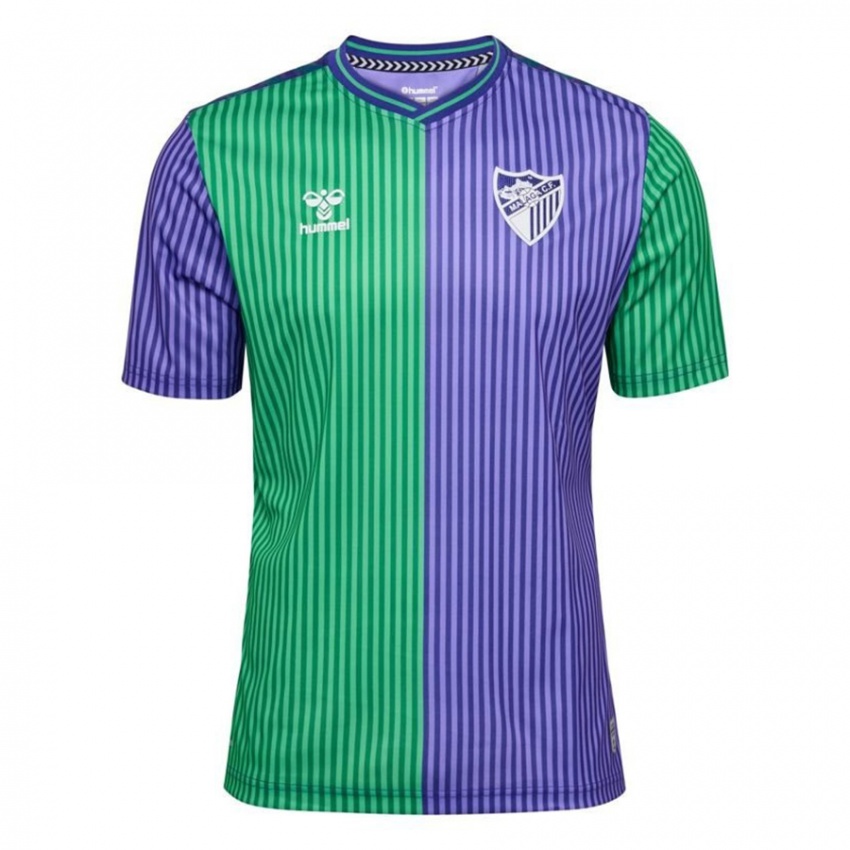 Męski Samu Román #21 Zielono-Niebieski Wyjazdowa Koszulka 2023/24 Koszulki Klubowe