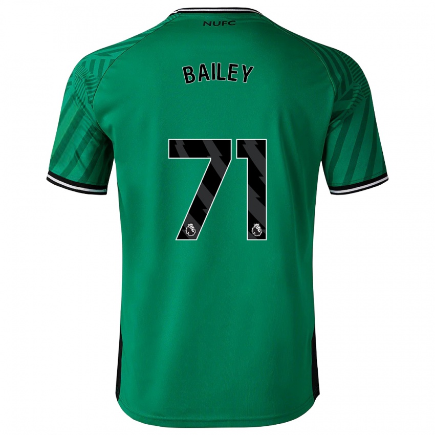 Męski Scott Bailey #71 Zielony Wyjazdowa Koszulka 2023/24 Koszulki Klubowe