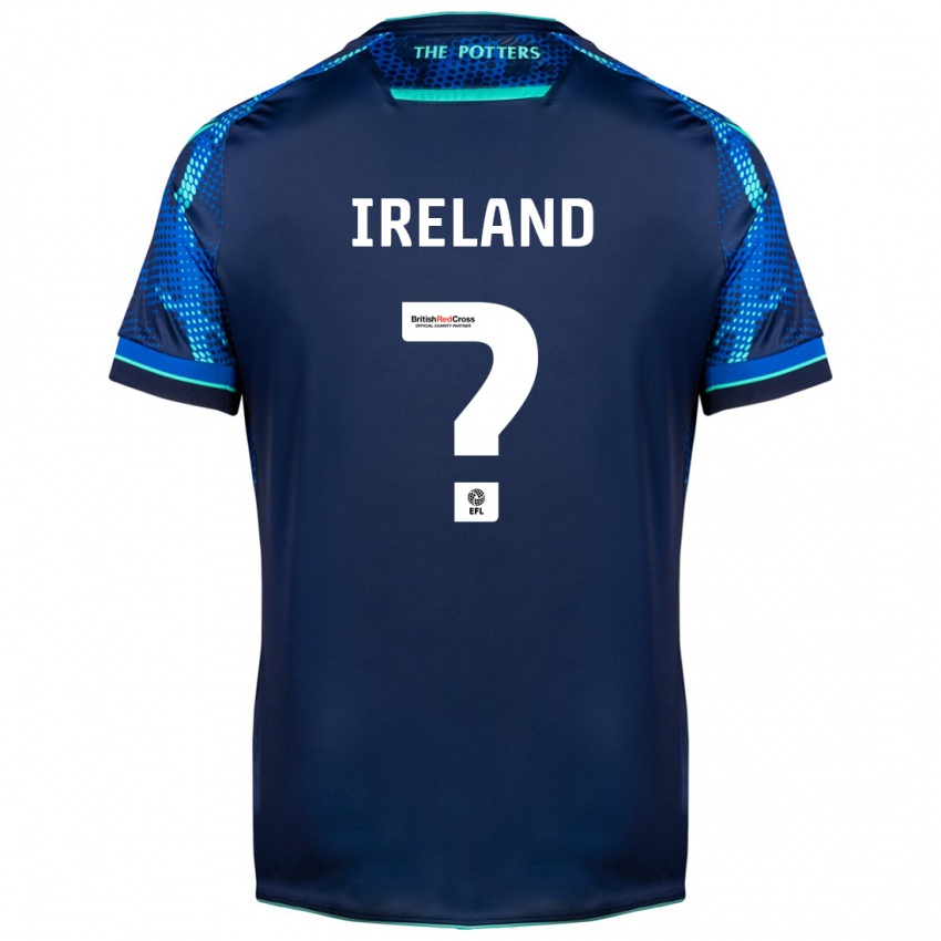 Męski Joshua Ireland #0 Marynarka Wojenna Wyjazdowa Koszulka 2023/24 Koszulki Klubowe
