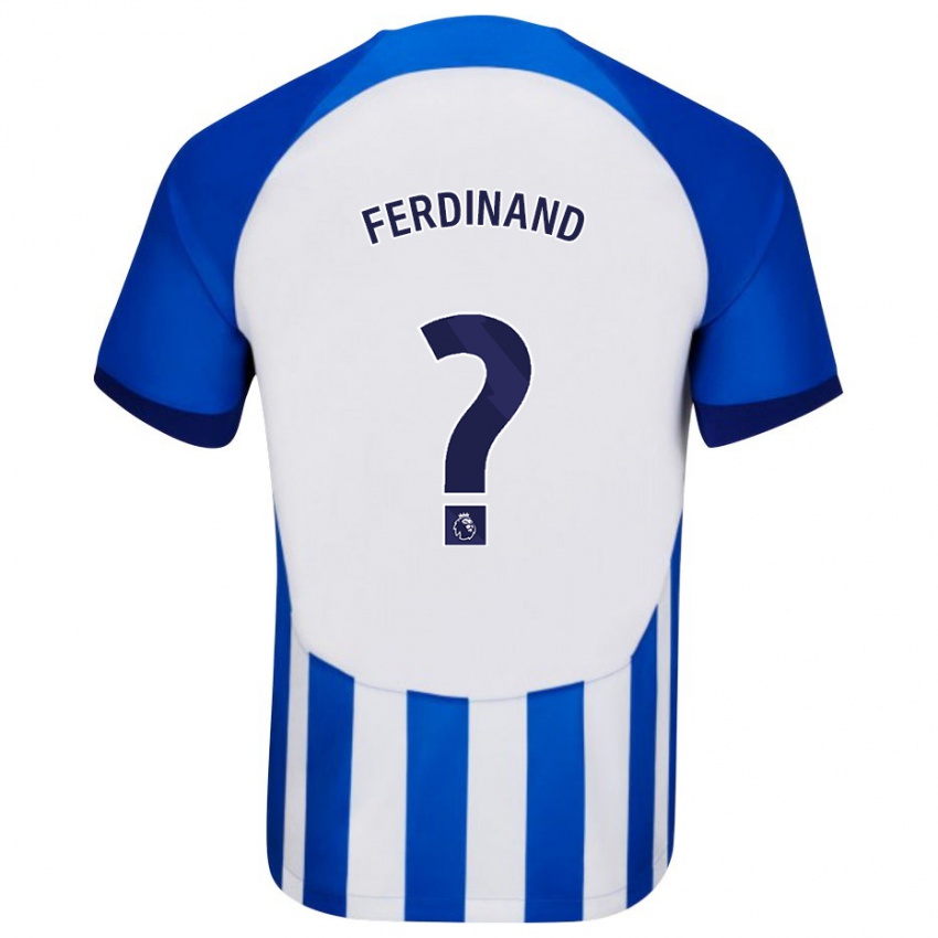 Kobiety Lorenz Ferdinand #0 Niebieski Domowa Koszulka 2023/24 Koszulki Klubowe