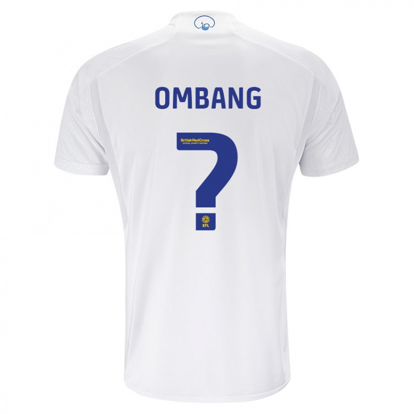 Kobiety Darryl Ombang #0 Biały Domowa Koszulka 2023/24 Koszulki Klubowe