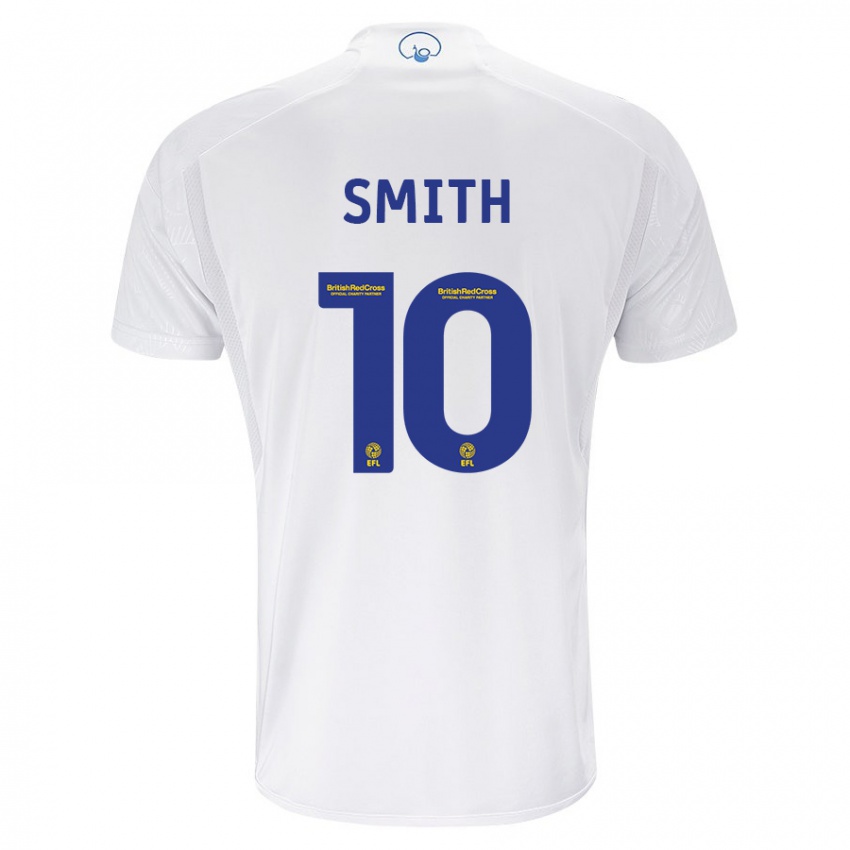 Kobiety Kathryn Smith #10 Biały Domowa Koszulka 2023/24 Koszulki Klubowe
