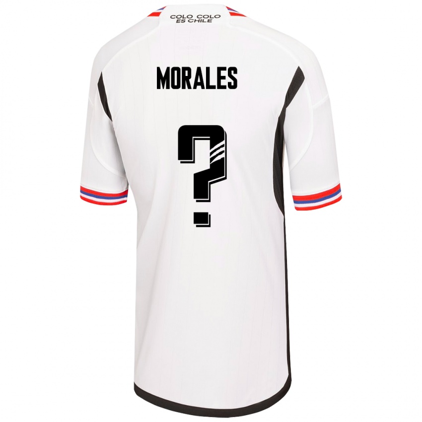 Kobiety Benjamin Morales #0 Biały Domowa Koszulka 2023/24 Koszulki Klubowe