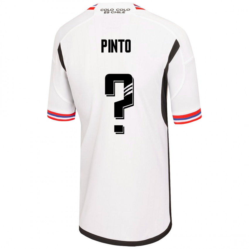 Kobiety Matías Pinto #0 Biały Domowa Koszulka 2023/24 Koszulki Klubowe