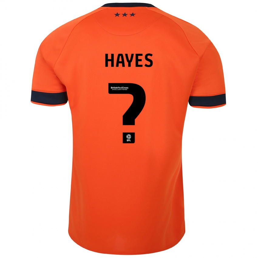 Kobiety Nick Hayes #0 Pomarańczowy Wyjazdowa Koszulka 2023/24 Koszulki Klubowe