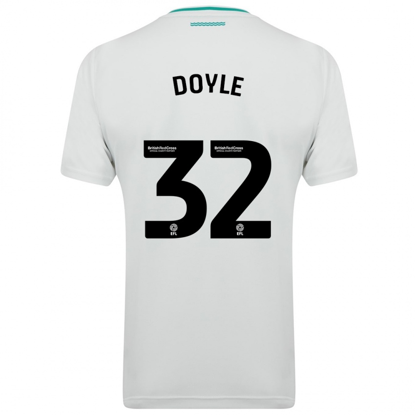 Kobiety Kamari Doyle #32 Biały Wyjazdowa Koszulka 2023/24 Koszulki Klubowe