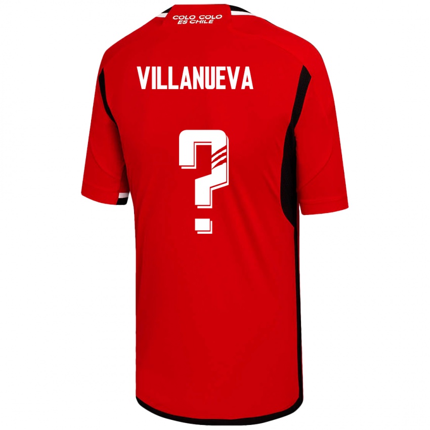 Kobiety Eduardo Villanueva #0 Czerwony Wyjazdowa Koszulka 2023/24 Koszulki Klubowe