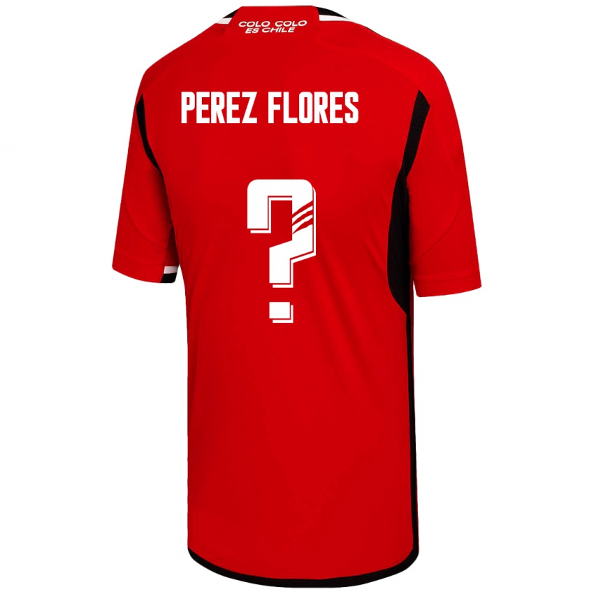 Kobiety Benjamín Pérez Flores #0 Czerwony Wyjazdowa Koszulka 2023/24 Koszulki Klubowe