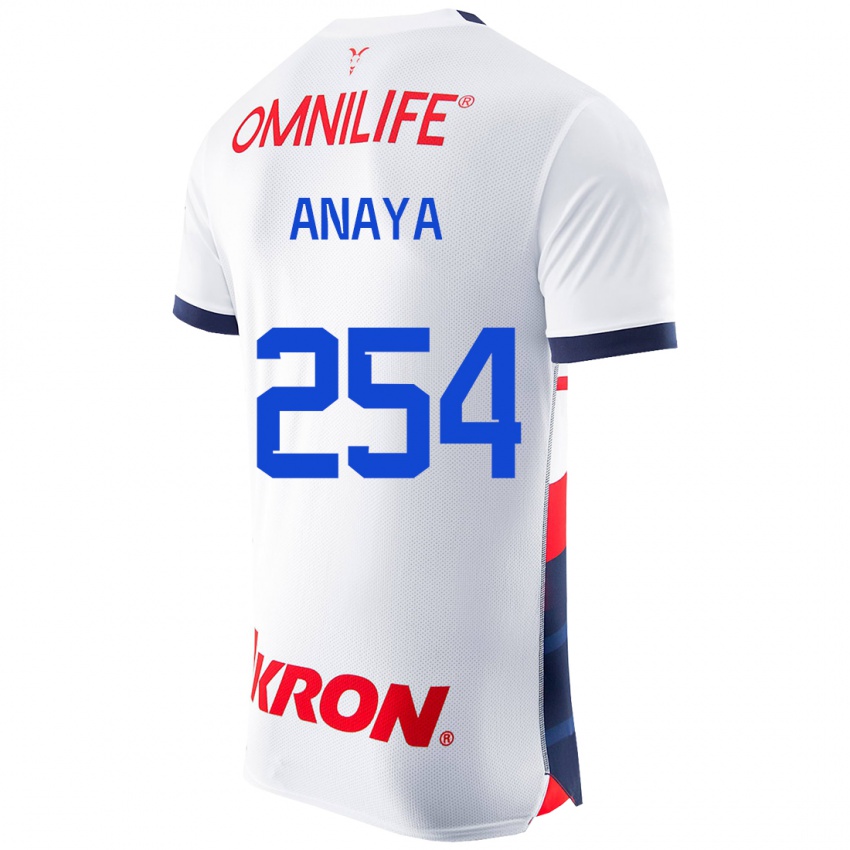 Kobiety Mario Anaya #254 Biały Wyjazdowa Koszulka 2023/24 Koszulki Klubowe