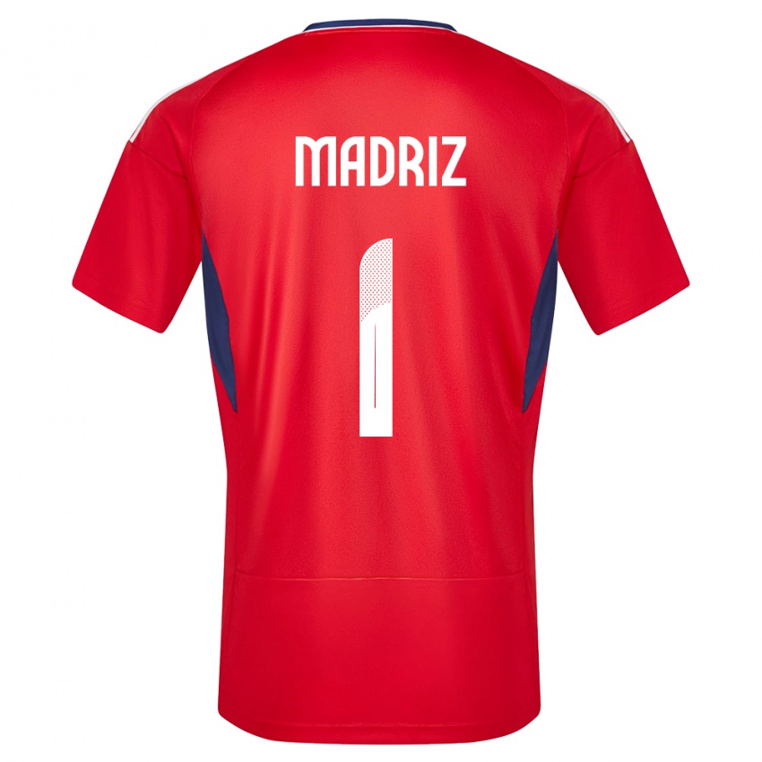 Dzieci Kostaryka Abraham Madriz #1 Czerwony Domowa Koszulka 24-26 Koszulki Klubowe