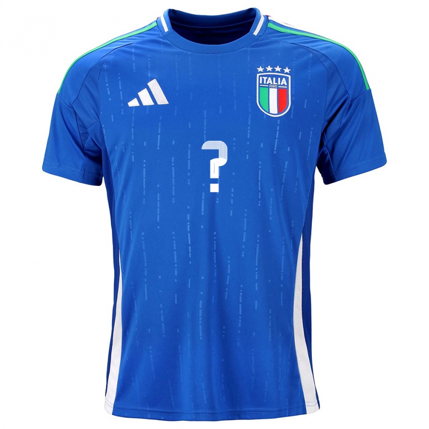 Dzieci Włochy Riccardo Turicchia #0 Niebieski Domowa Koszulka 24-26 Koszulki Klubowe
