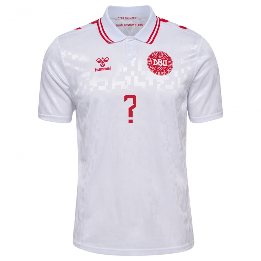 Męski Dania Lucas Bryde #0 Biały Wyjazdowa Koszulka 24-26 Koszulki Klubowe