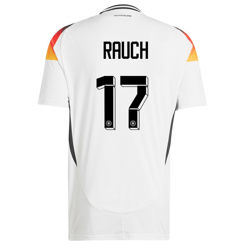 Kobiety Niemcy Felicitas Rauch #17 Biały Domowa Koszulka 24-26 Koszulki Klubowe