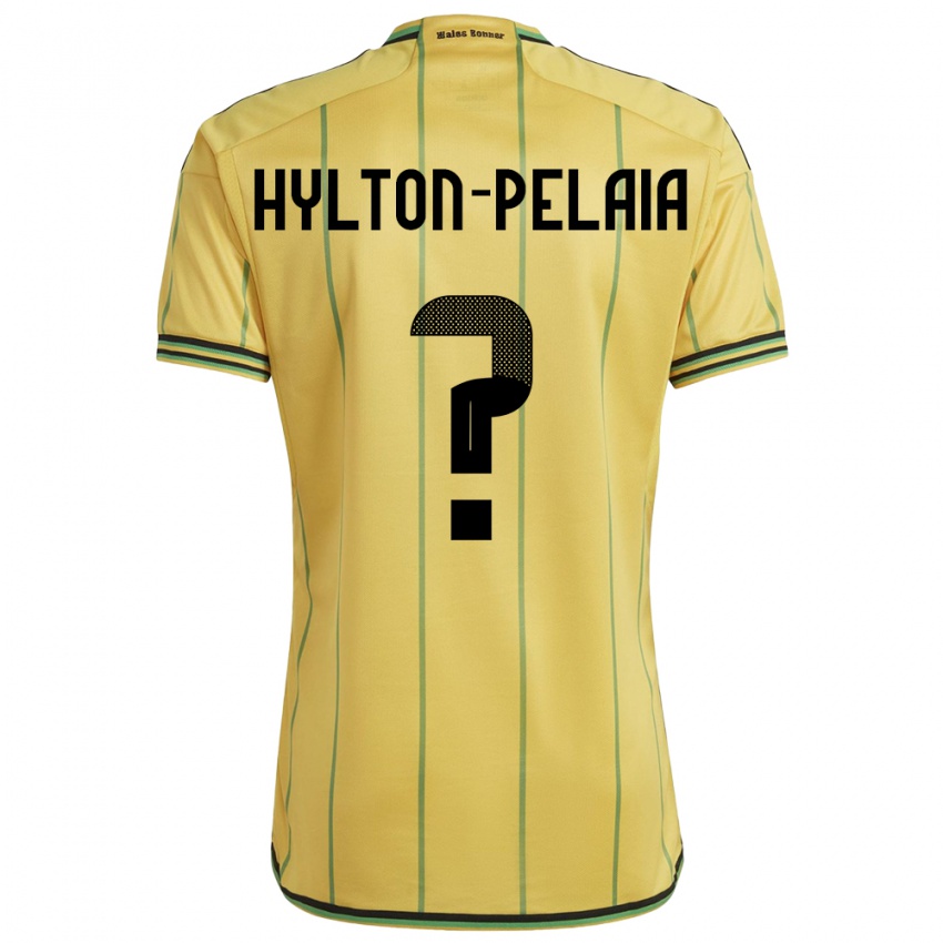 Kobiety Jamajka Jayda Hylton-Pelaia #0 Żółty Domowa Koszulka 24-26 Koszulki Klubowe