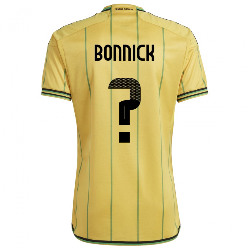 Kobiety Jamajka Sheyenne Bonnick #0 Żółty Domowa Koszulka 24-26 Koszulki Klubowe