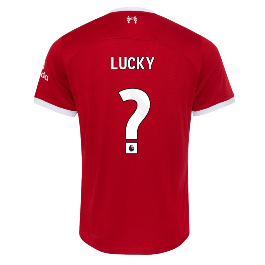 Dzieci Wellity Lucky #0 Czerwony Domowa Koszulka 2023/24 Koszulki Klubowe