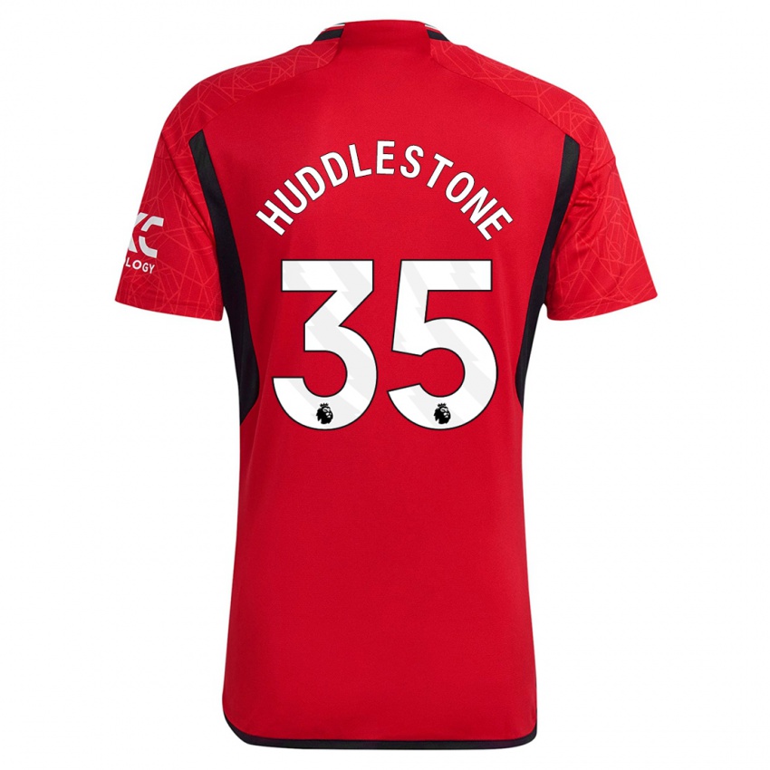 Dzieci Tom Huddlestone #35 Czerwony Domowa Koszulka 2023/24 Koszulki Klubowe