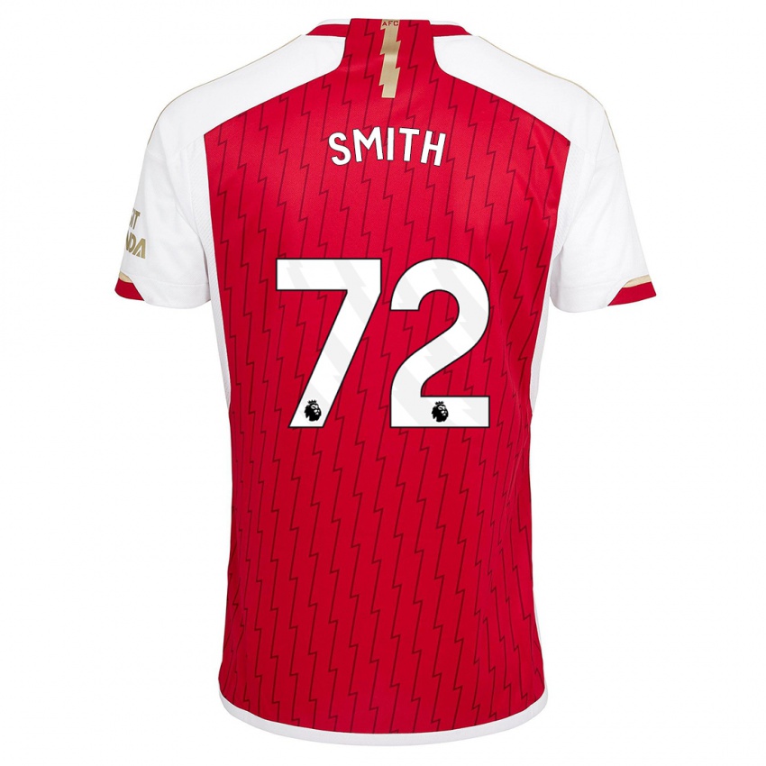 Dzieci Matt Smith #72 Czerwony Domowa Koszulka 2023/24 Koszulki Klubowe