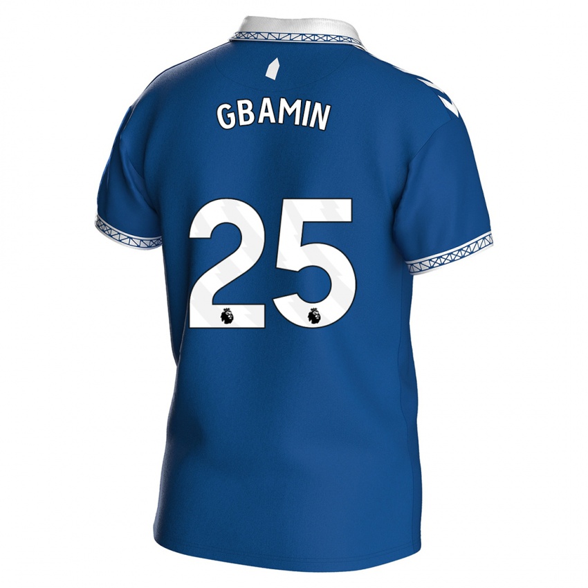 Dzieci Jean-Philippe Gbamin #25 Królewski Niebieski Domowa Koszulka 2023/24 Koszulki Klubowe