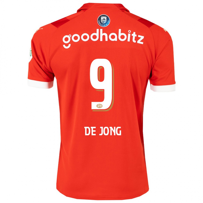 Dzieci Luuk De Jong #9 Czerwony Domowa Koszulka 2023/24 Koszulki Klubowe