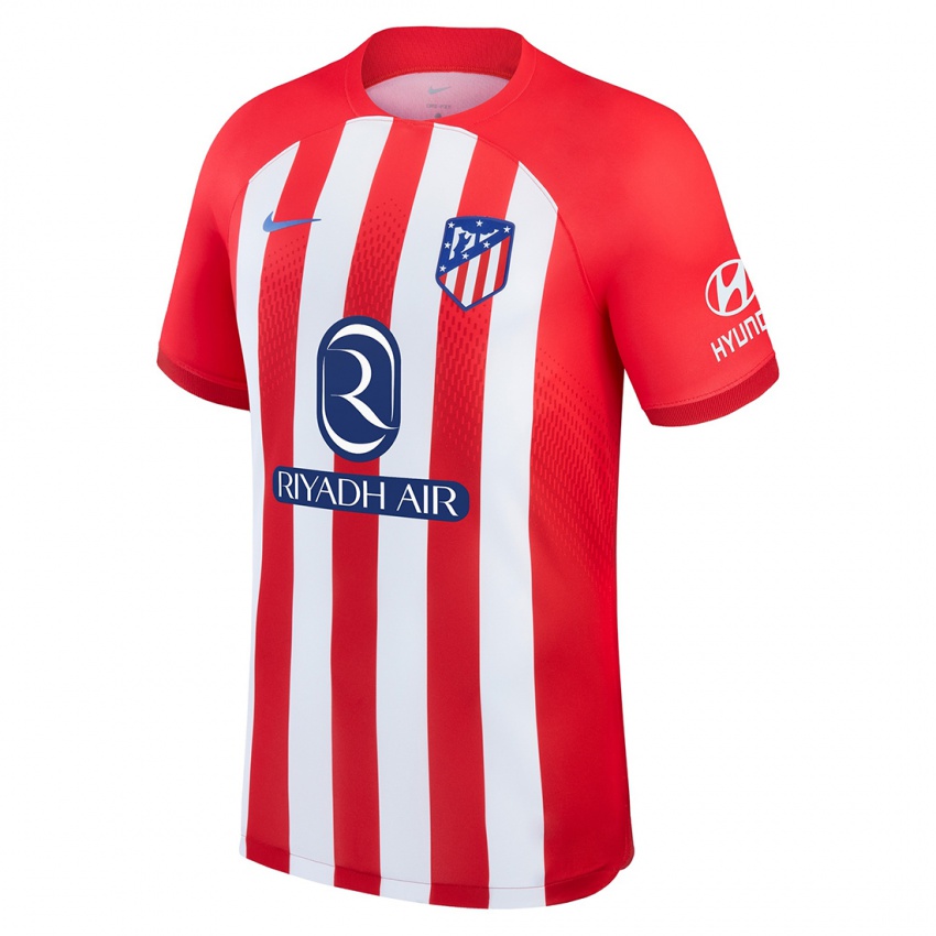 Dzieci Raúl Girona #0 Czerwony Biały Domowa Koszulka 2023/24 Koszulki Klubowe