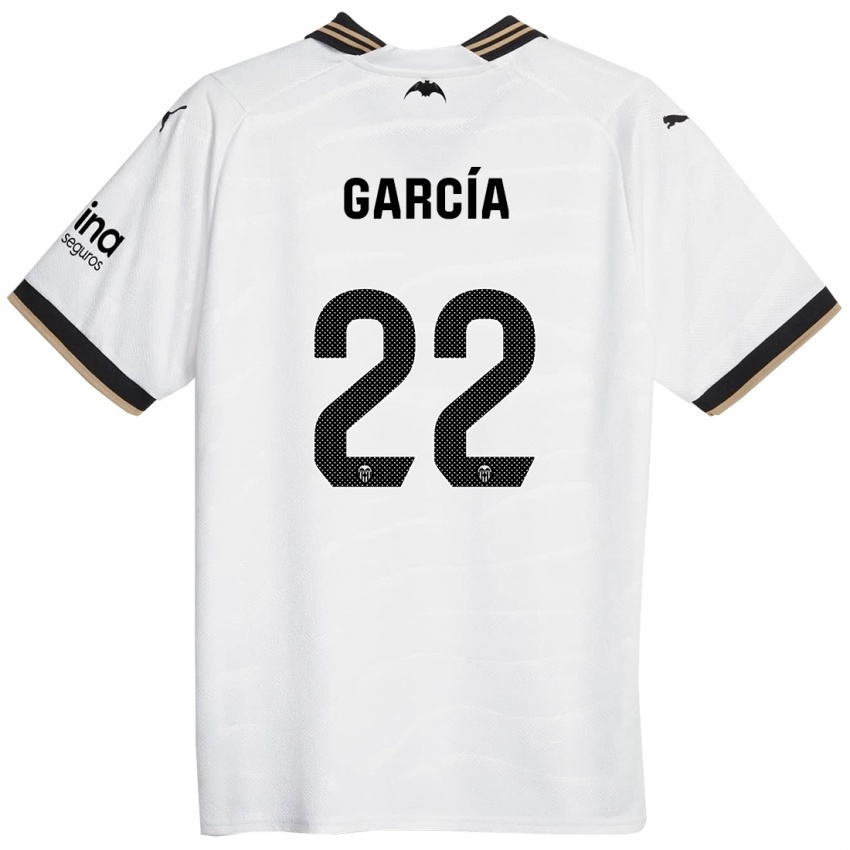 Dzieci Azael García #22 Biały Domowa Koszulka 2023/24 Koszulki Klubowe