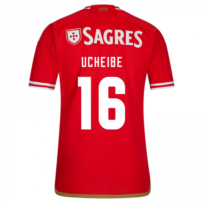 Dzieci Christy Ucheibe #16 Czerwony Domowa Koszulka 2023/24 Koszulki Klubowe