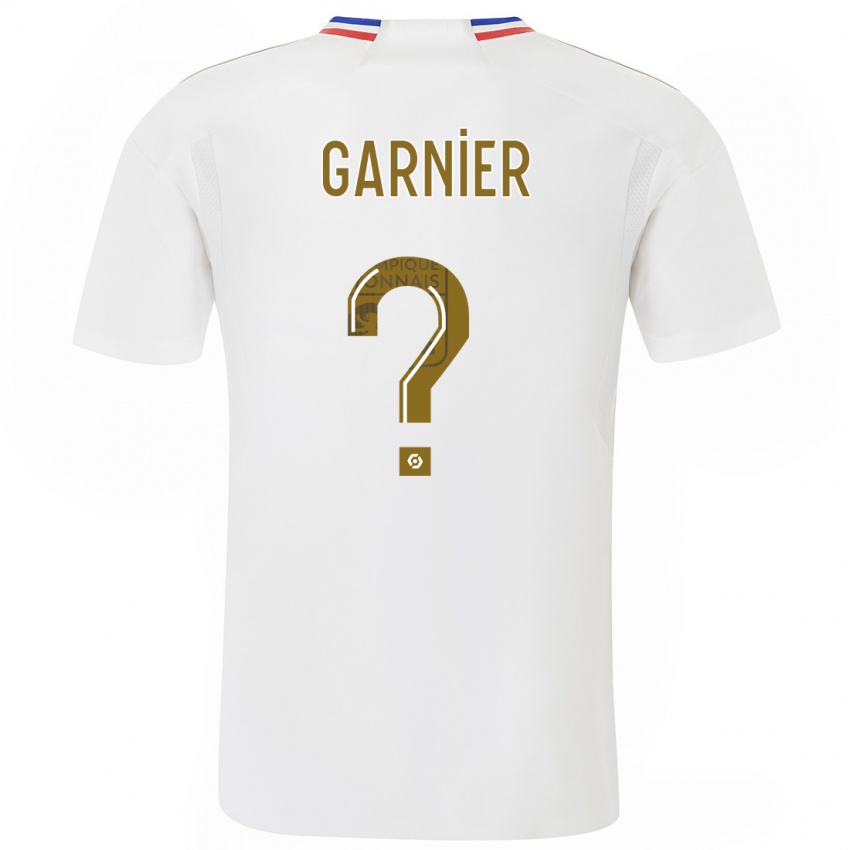 Dzieci Erawan Garnier #0 Biały Domowa Koszulka 2023/24 Koszulki Klubowe