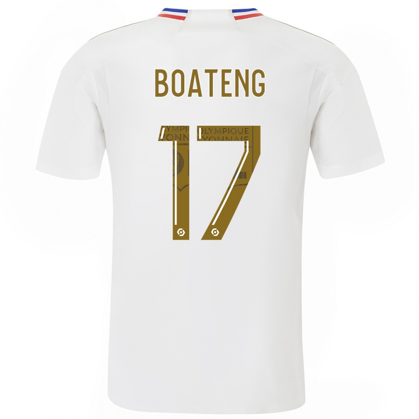 Dzieci Jerome Boateng #17 Biały Domowa Koszulka 2023/24 Koszulki Klubowe
