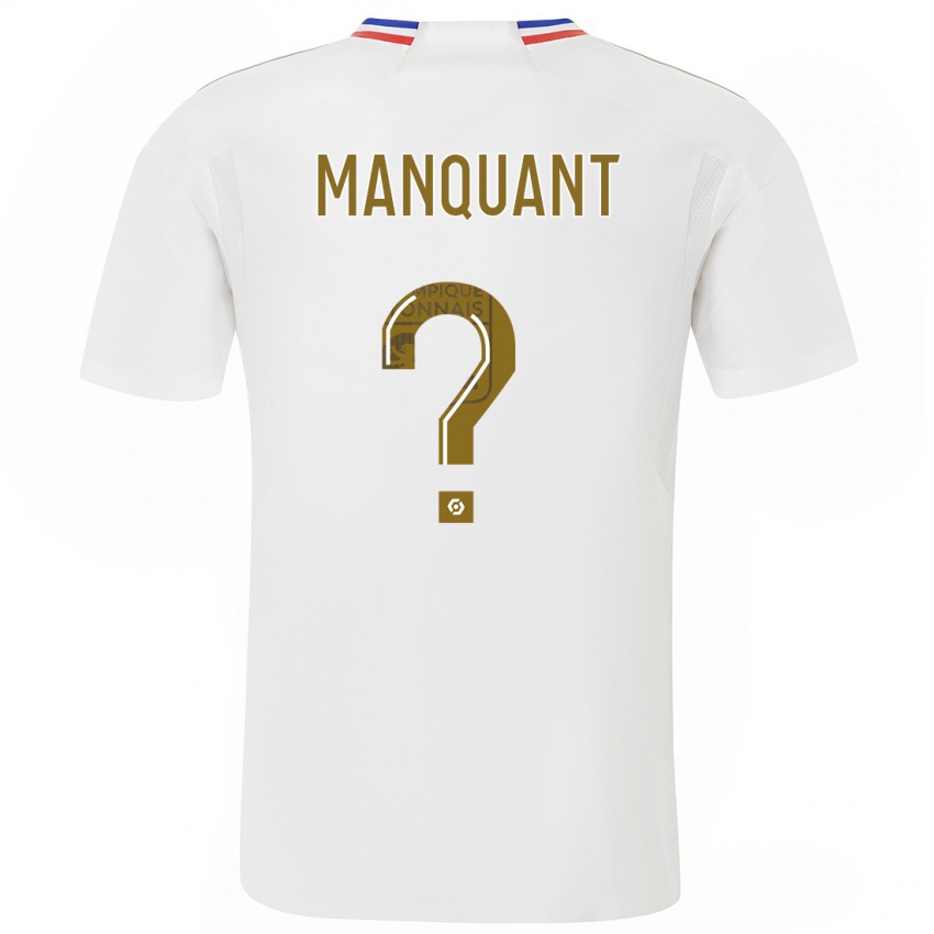 Dzieci Joris Manquant #0 Biały Domowa Koszulka 2023/24 Koszulki Klubowe