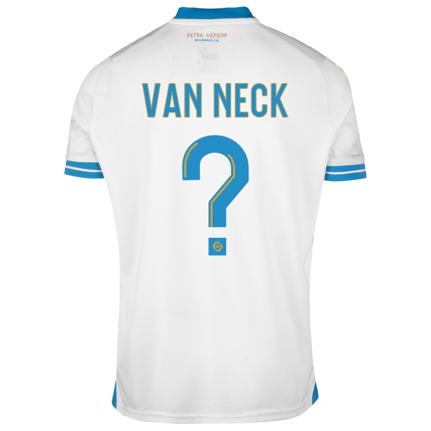 Dzieci Jelle Van Neck #0 Biały Domowa Koszulka 2023/24 Koszulki Klubowe