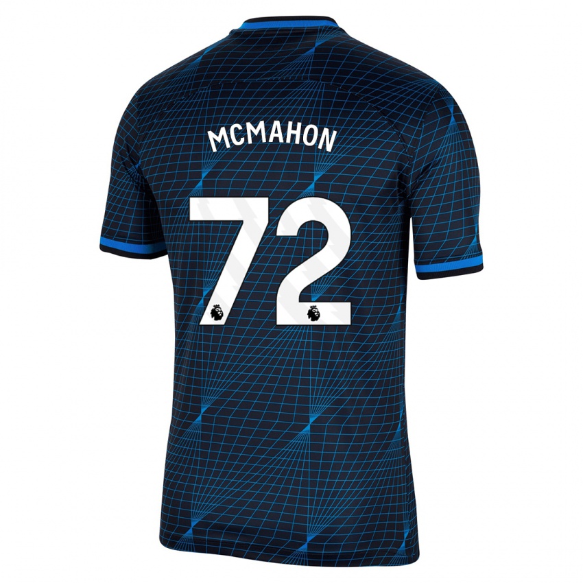 Dzieci Harrison Mcmahon #72 Ciemny Niebieski Wyjazdowa Koszulka 2023/24 Koszulki Klubowe