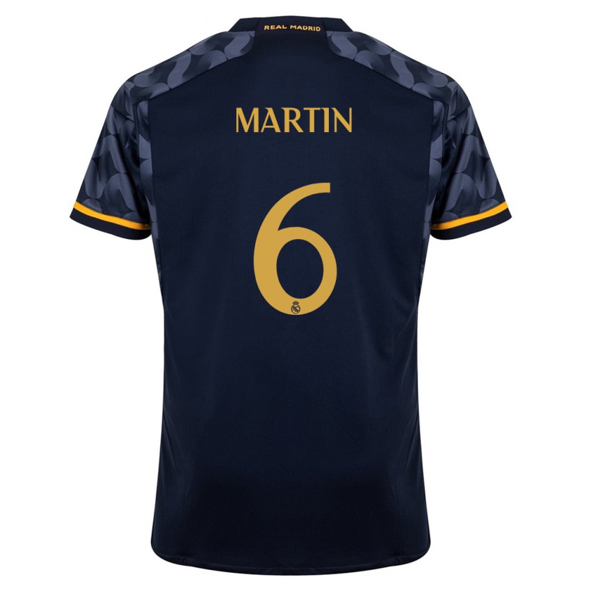 Dzieci Mario Martin #6 Ciemny Niebieski Wyjazdowa Koszulka 2023/24 Koszulki Klubowe