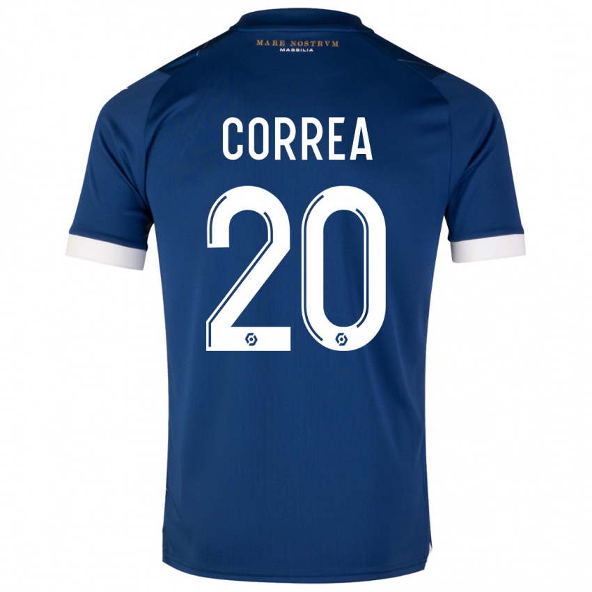 Dzieci Joaquin Correa #20 Ciemny Niebieski Wyjazdowa Koszulka 2023/24 Koszulki Klubowe