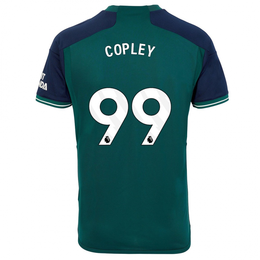 Dzieci Louie Copley #99 Zielony Trzeci Komplet Koszulka 2023/24 Koszulki Klubowe