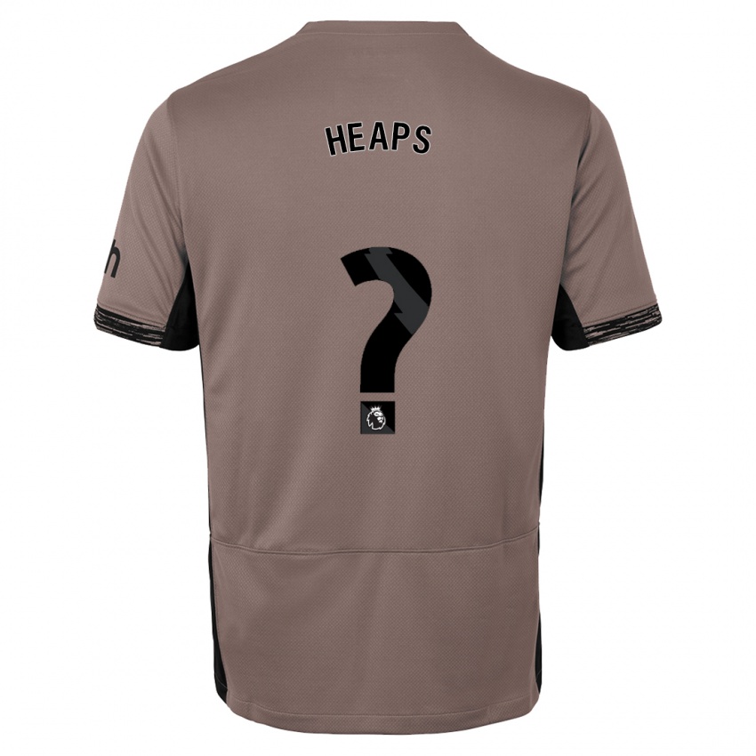 Dzieci Billy Heaps #0 Ciemny Beż Trzeci Komplet Koszulka 2023/24 Koszulki Klubowe
