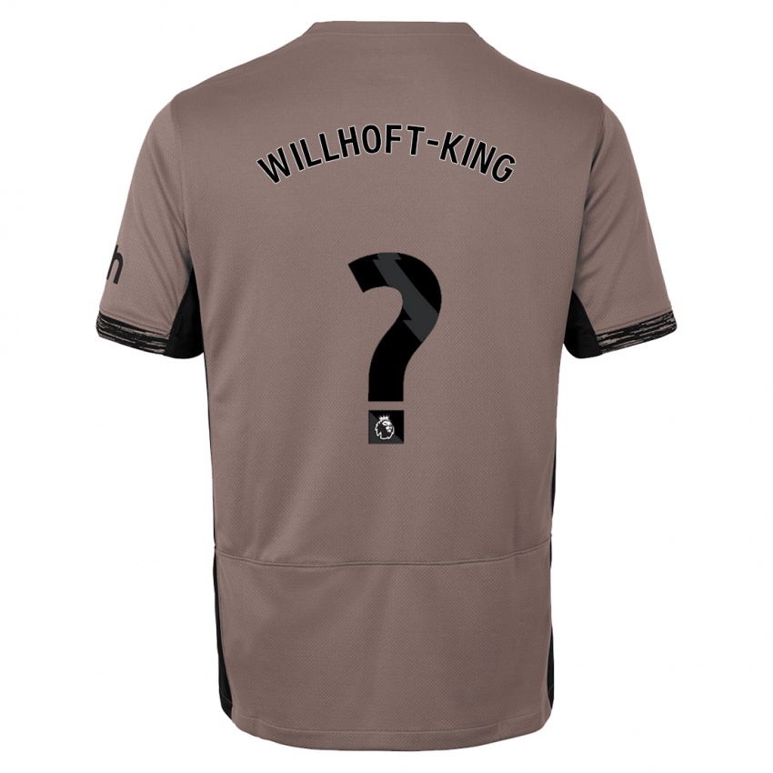 Dzieci Han Willhoft-King #0 Ciemny Beż Trzeci Komplet Koszulka 2023/24 Koszulki Klubowe