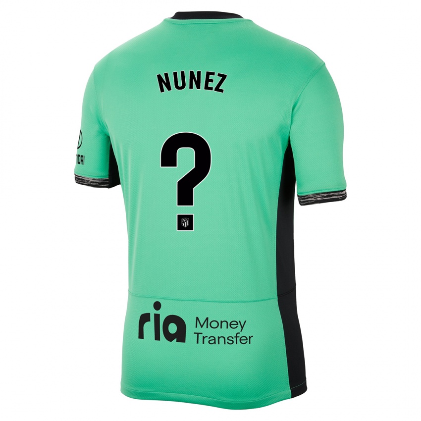 Dzieci Rafael Nunez #0 Wiosenna Zieleń Trzeci Komplet Koszulka 2023/24 Koszulki Klubowe