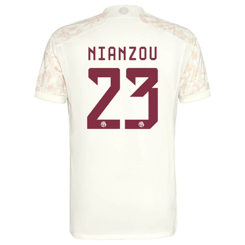 Dzieci Tanguy Nianzou #23 Złamana Biel Trzeci Komplet Koszulka 2023/24 Koszulki Klubowe
