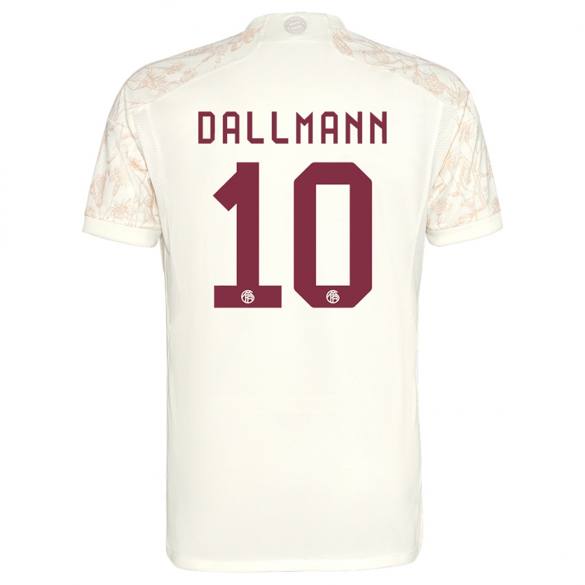 Dzieci Linda Dallmann #10 Złamana Biel Trzeci Komplet Koszulka 2023/24 Koszulki Klubowe