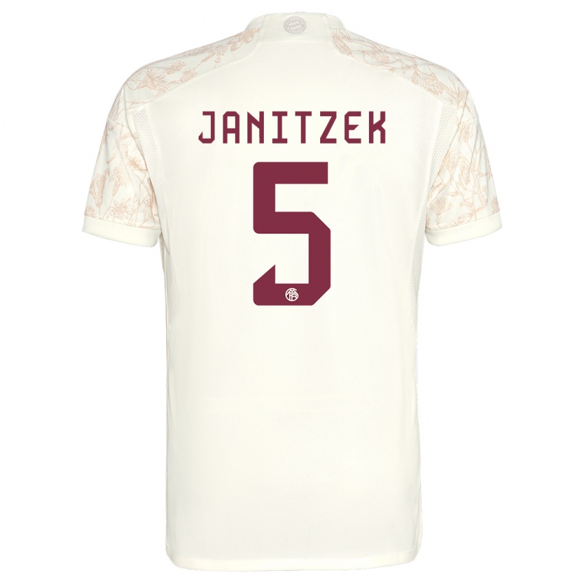 Dzieci Justin Janitzek #5 Złamana Biel Trzeci Komplet Koszulka 2023/24 Koszulki Klubowe