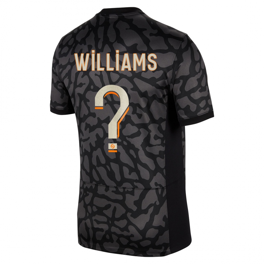 Dzieci Lydia Williams #0 Czarny Trzeci Komplet Koszulka 2023/24 Koszulki Klubowe