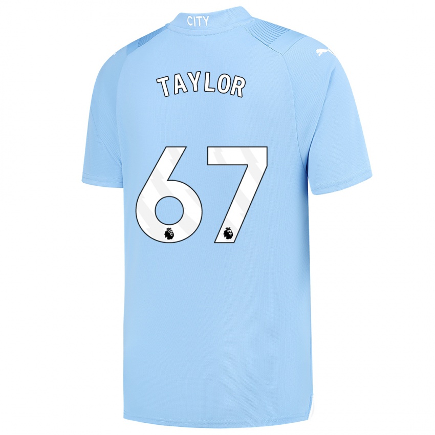 Męski Kane Taylor #67 Jasny Niebieski Domowa Koszulka 2023/24 Koszulki Klubowe