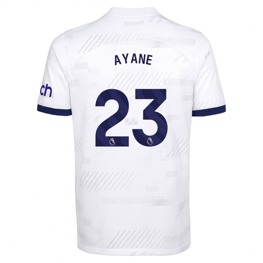 Męski Rosella Ayane #23 Biały Domowa Koszulka 2023/24 Koszulki Klubowe