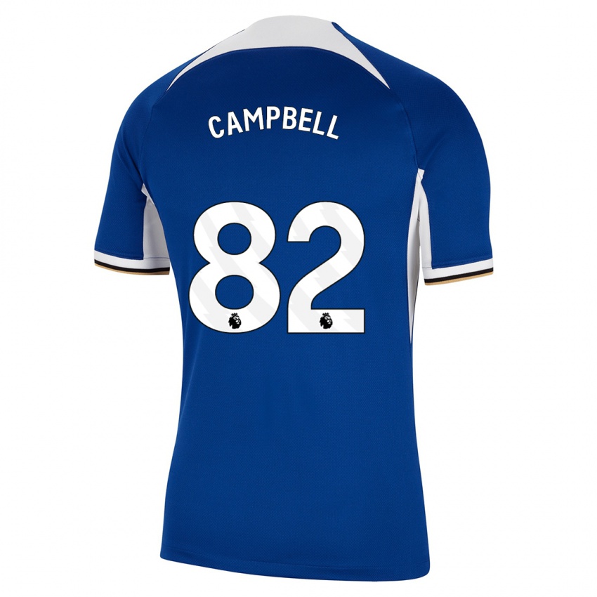 Męski Harrison Murray-Campbell #82 Niebieski Domowa Koszulka 2023/24 Koszulki Klubowe