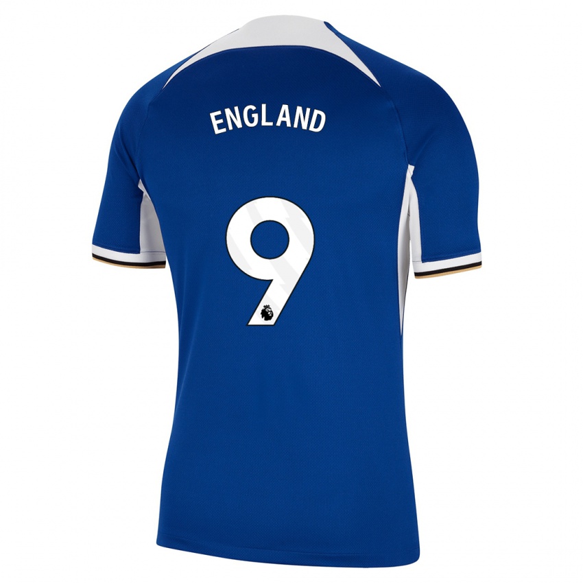 Męski Bethany England #9 Niebieski Domowa Koszulka 2023/24 Koszulki Klubowe
