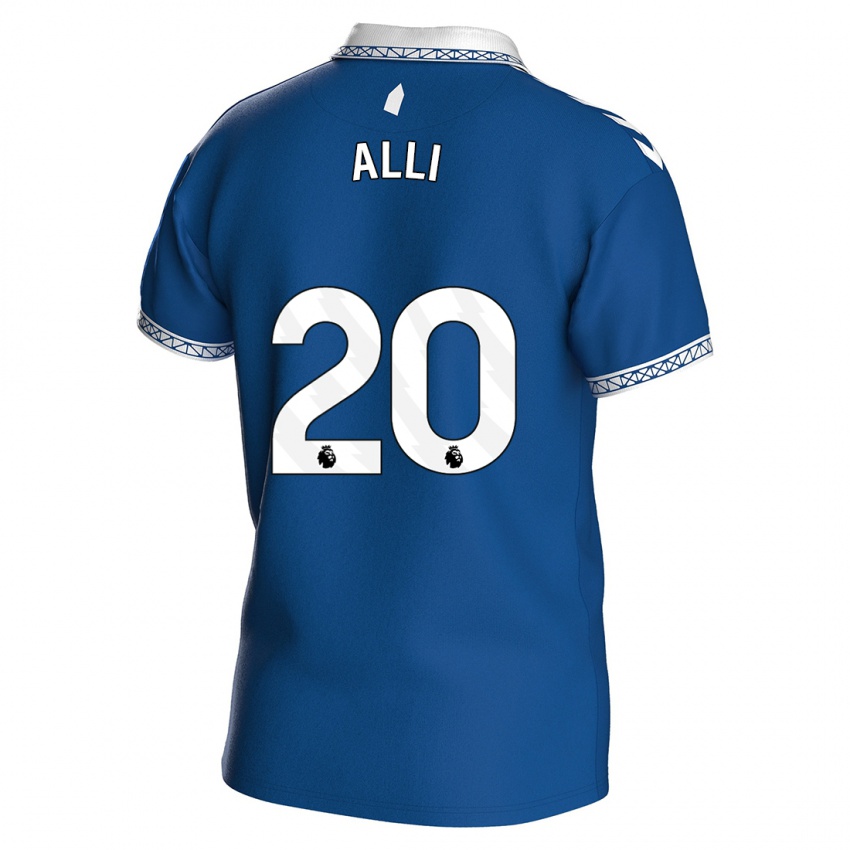 Męski Dele Alli #20 Królewski Niebieski Domowa Koszulka 2023/24 Koszulki Klubowe